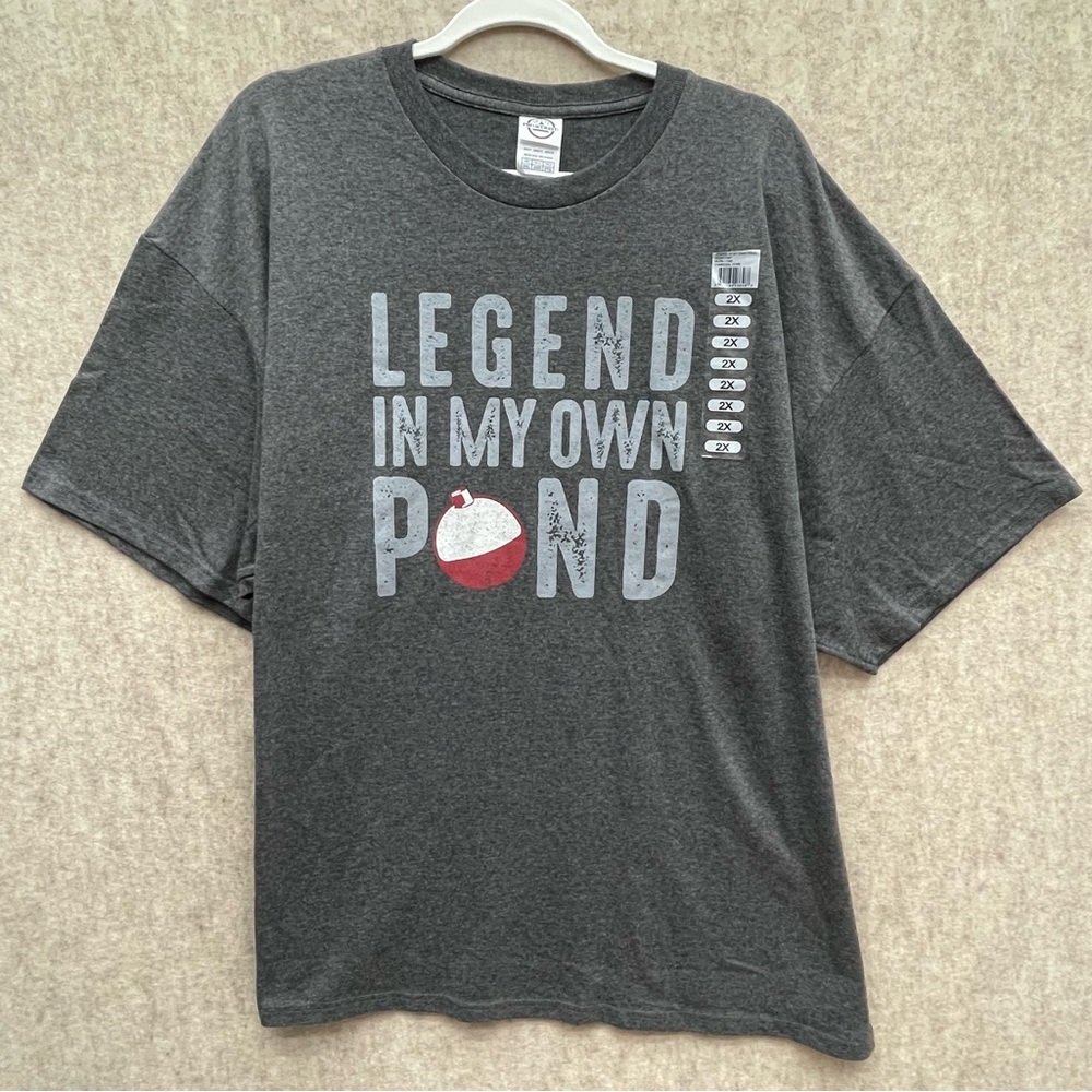 Men's Graphic "Legend in My Own Pond" 2XL